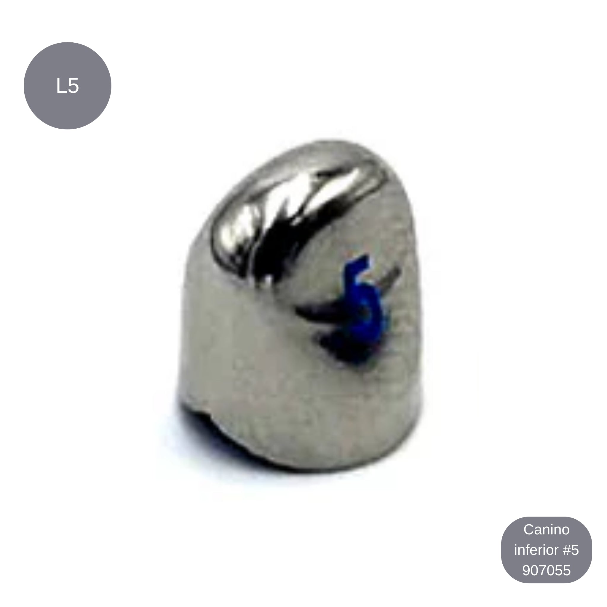 Corona de acero 3M infantiles