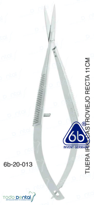 Tijera castroviejo recta 11 cm