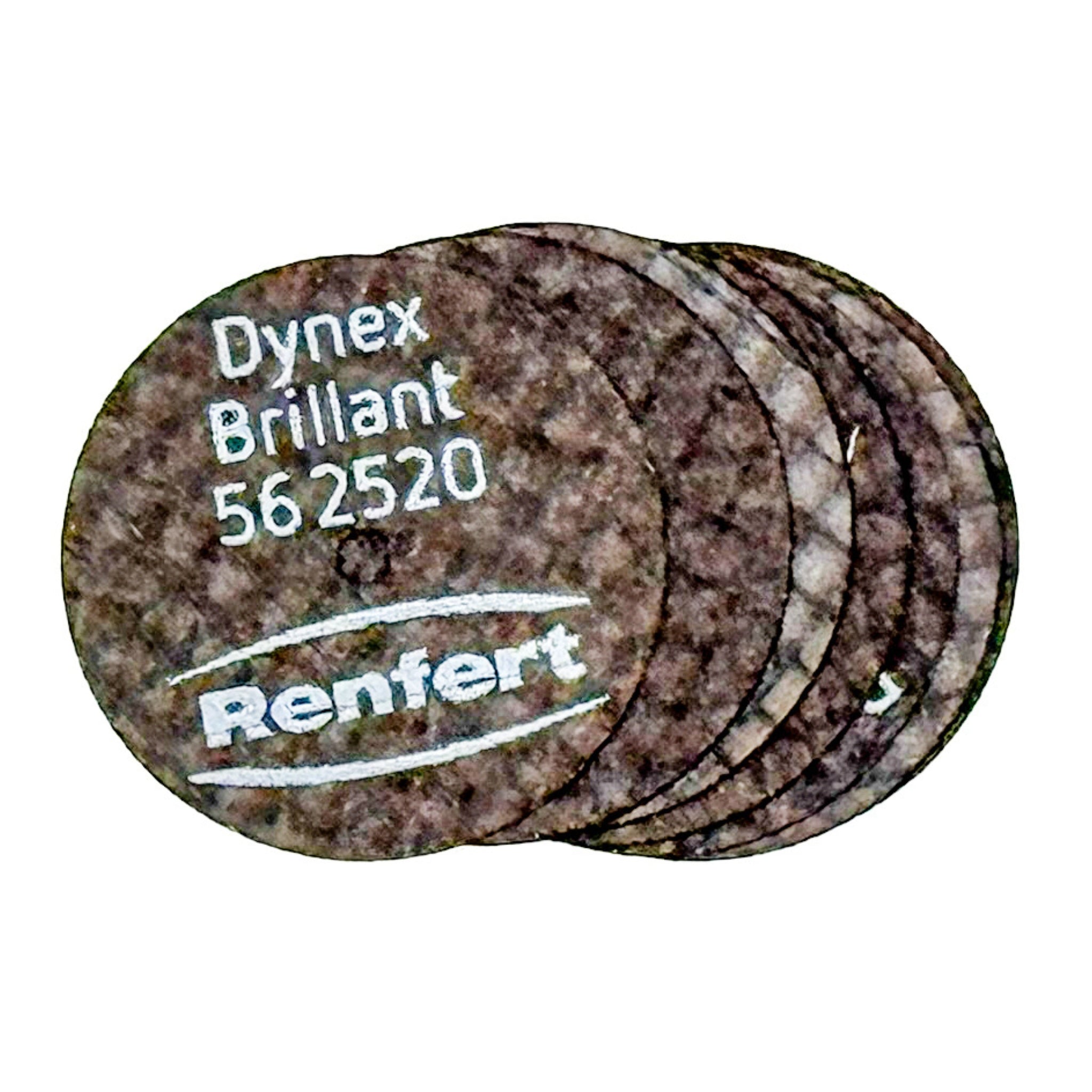 Dynex brillant discos borde cortante,25x20 mm, 10pz.