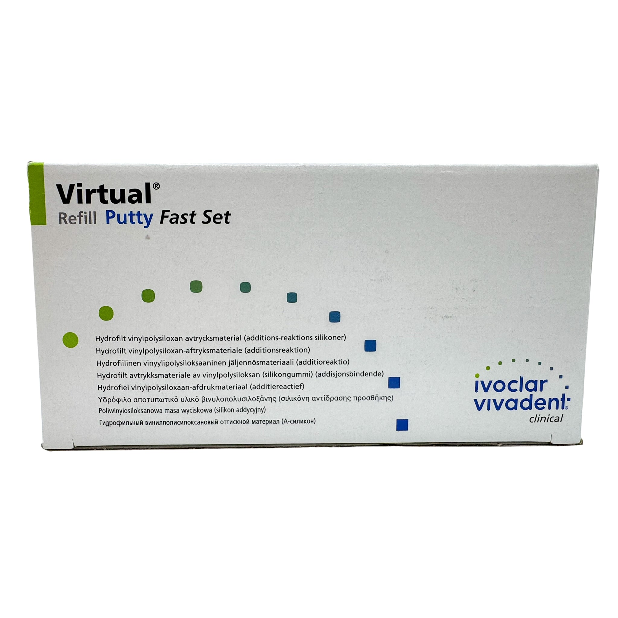 Virtual refill putty reg base y cat