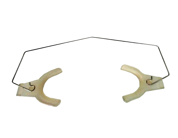 Retractor de labio autoclavable transparente Borgatta