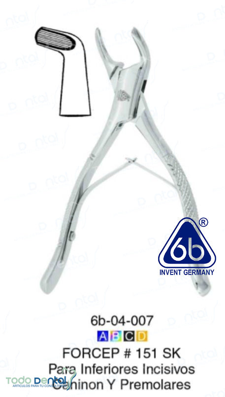 Forcep infantil 151sk