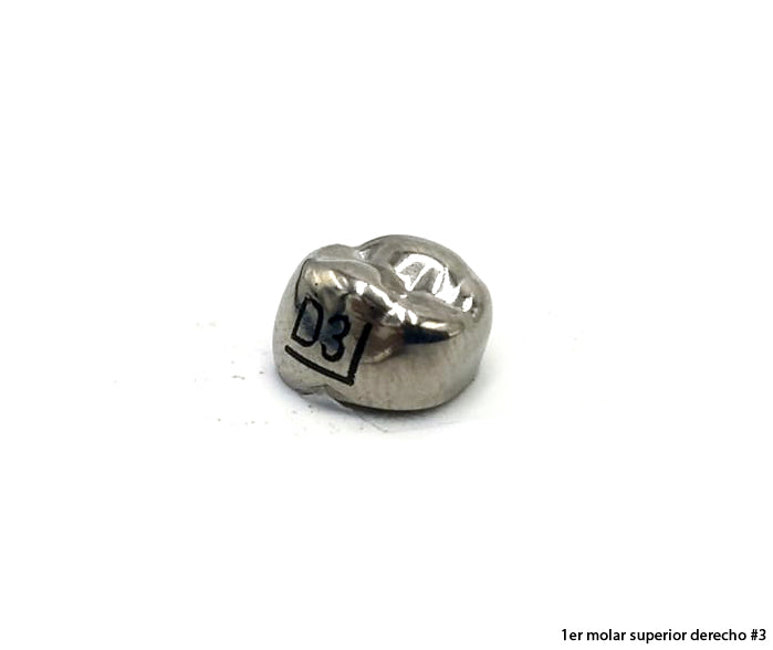 Corona de acero 3M posteriores