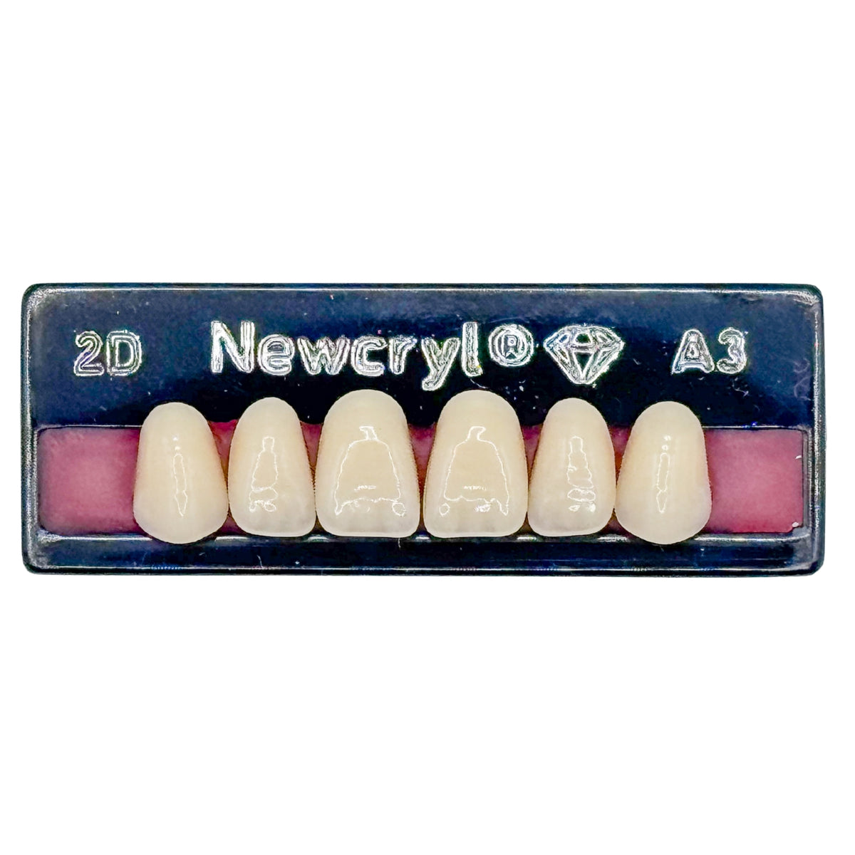 Dientes newcryl superior anterior moldes chicos y medianos