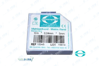 Cinta matriz en rollo con dispensador Hahnenkratt