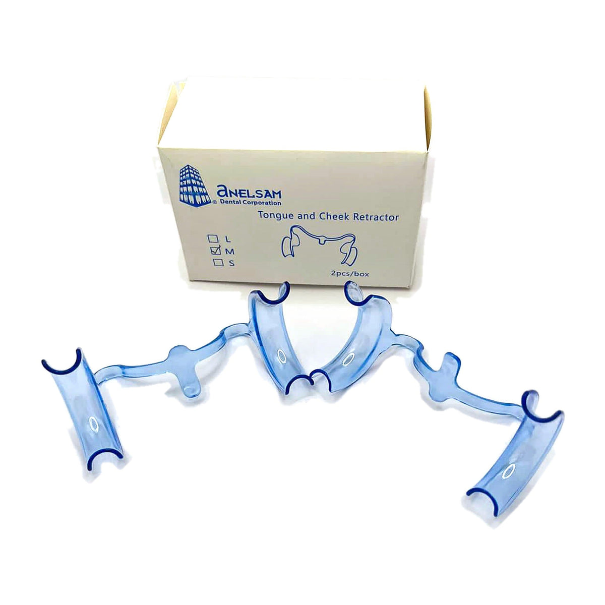 Retractor de carrillo y lengua Anelsam c/2