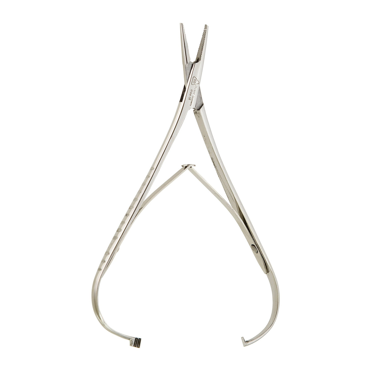 Pinza mathieu para elasticos c/ muesca
