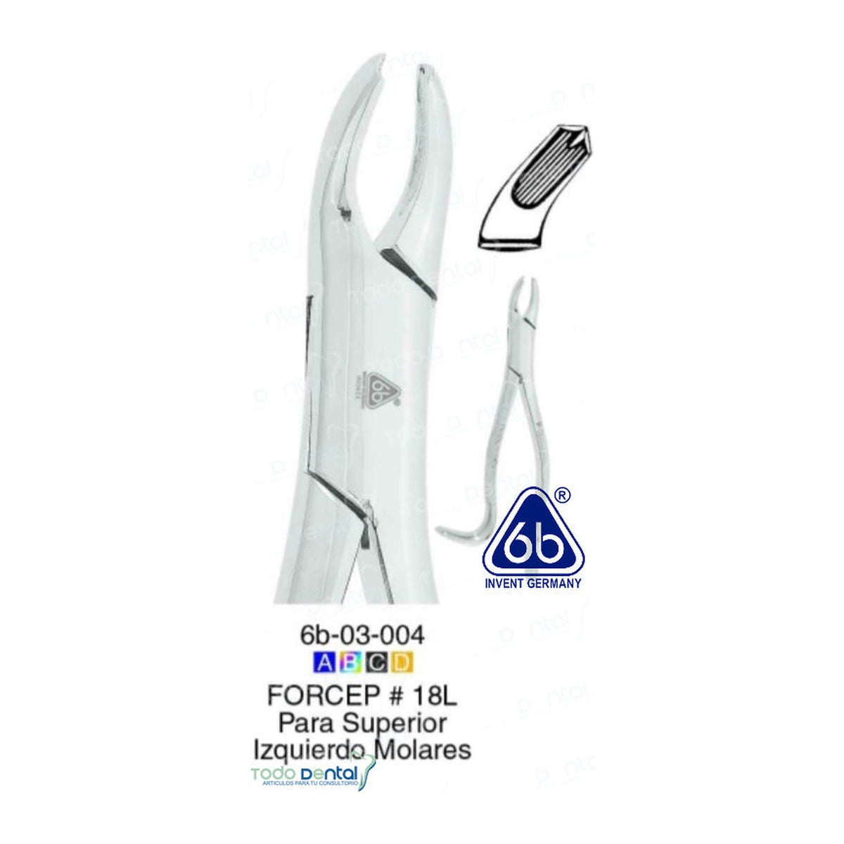 Forcep adulto 18l
