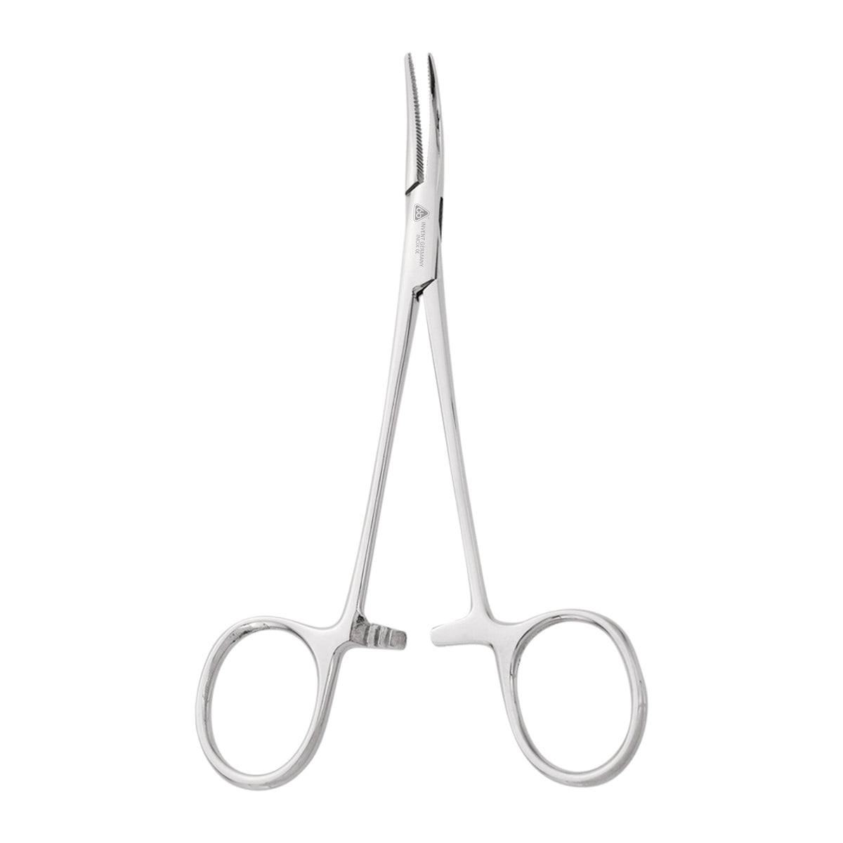 Pinza de mosco curva