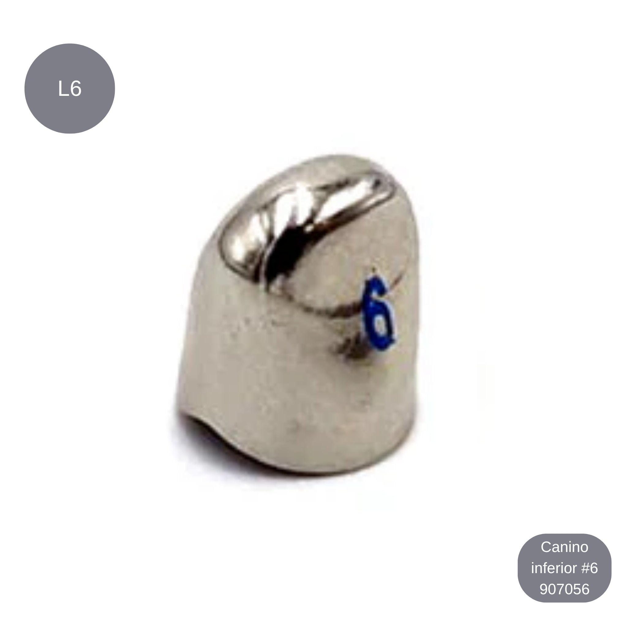 Corona de acero 3M infantiles