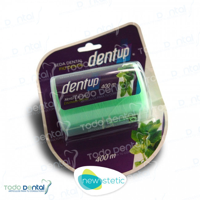 Seda dental dentup menta con cera x400m