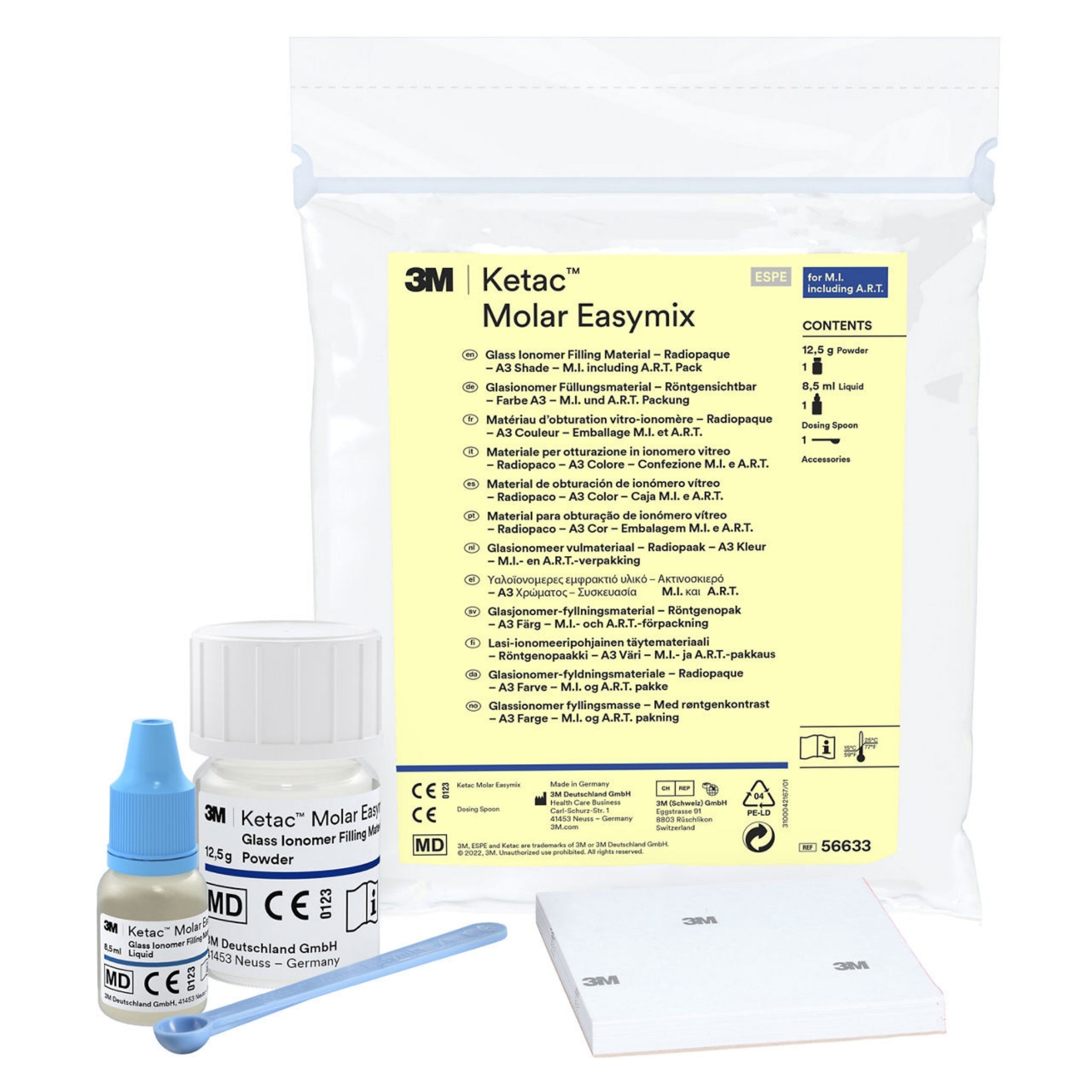 Ketac Molar Easymix A3 jgo 12.5 gr y 8.5 ml