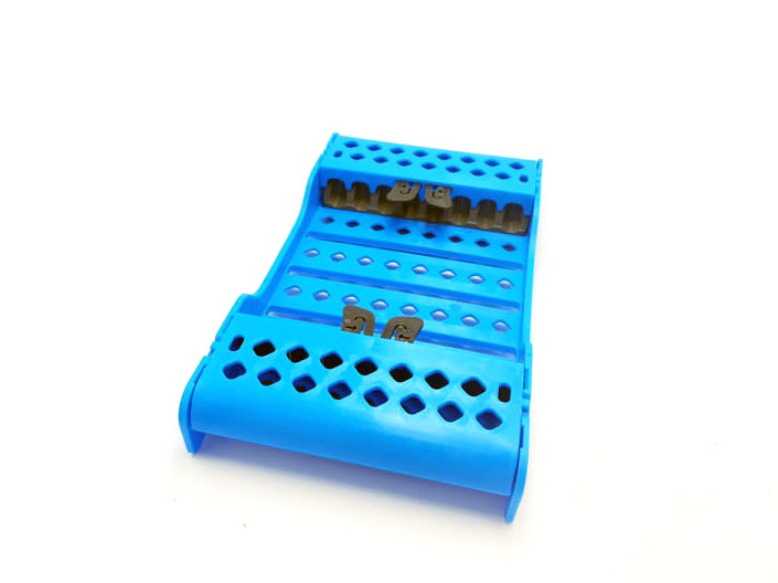 Cassette 8 instrumentos azul neon