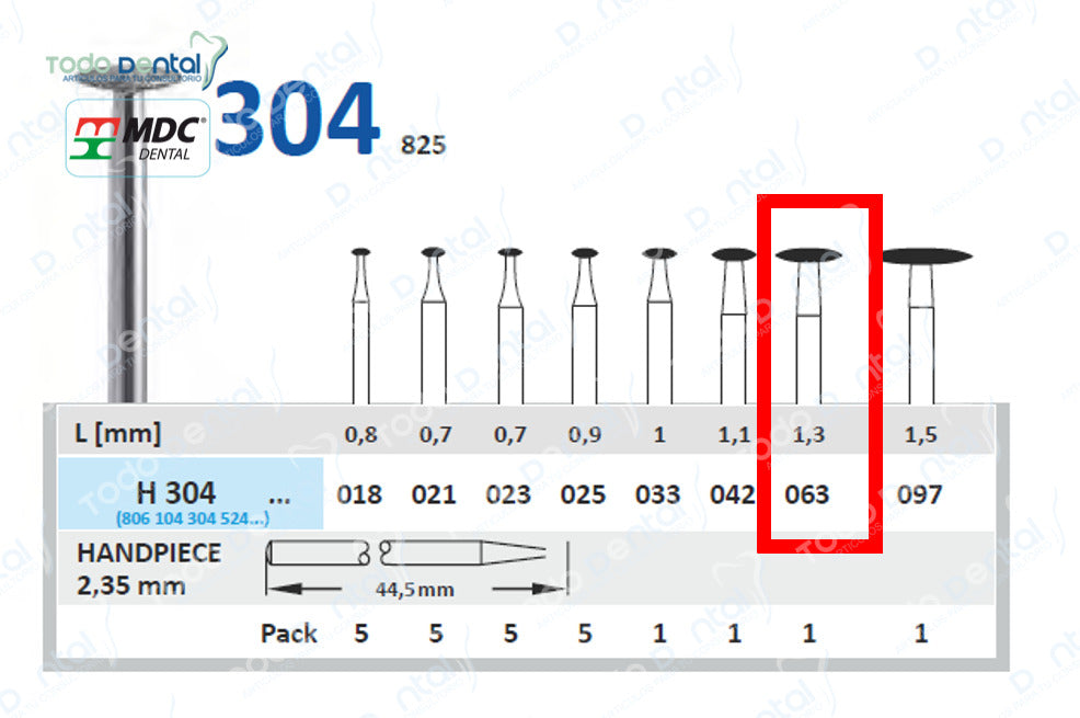 Disco diamantado Horico y Brasseler