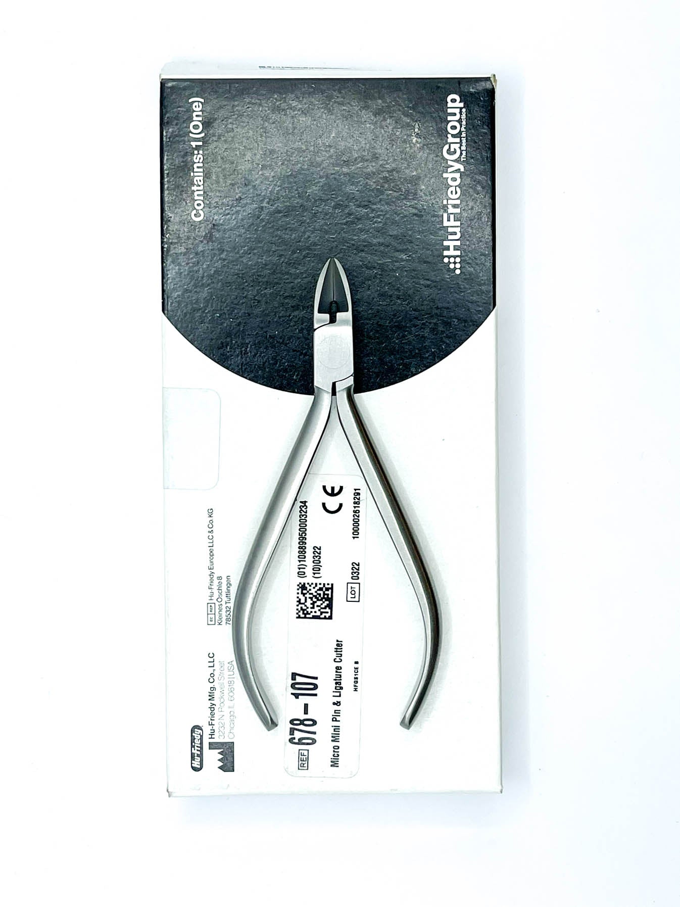 Pinza/alicate de corte micro-mini pin y ligadura hu-friedy