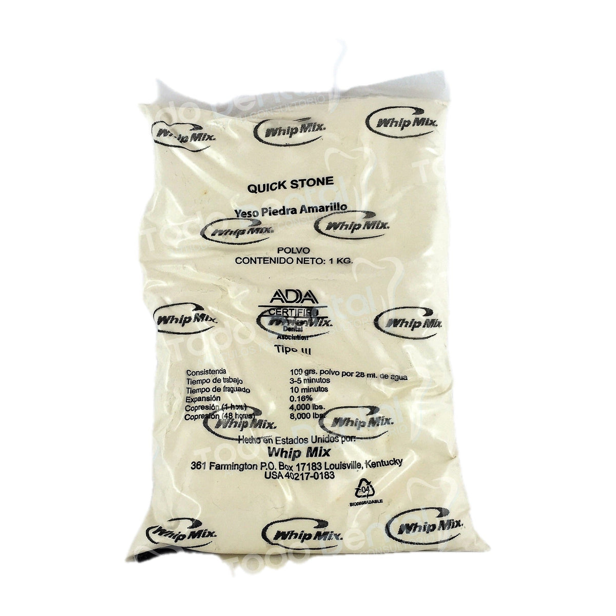 Yeso quickstone 1kg