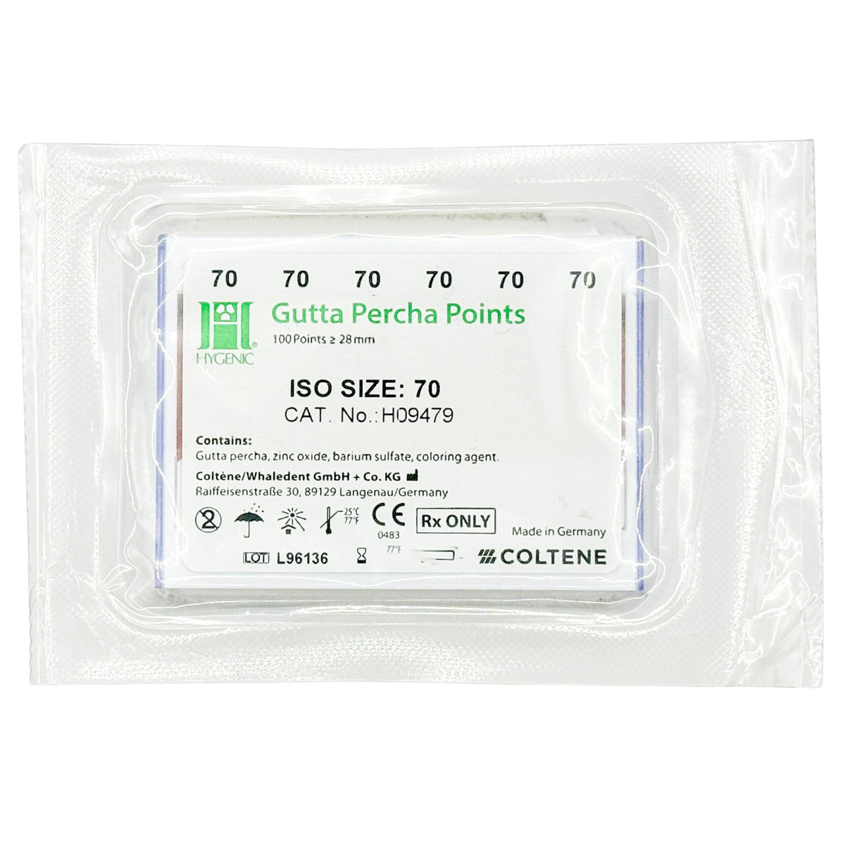 Puntas de gutapercha Hygenic Coltene