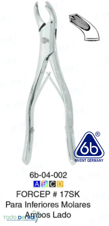 Forcep infantil 17sk
