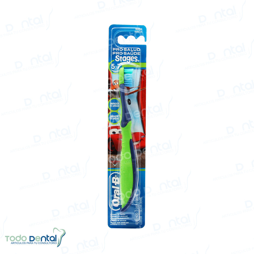 Cepillo stages # 3 (5-7 años) suave oral-b