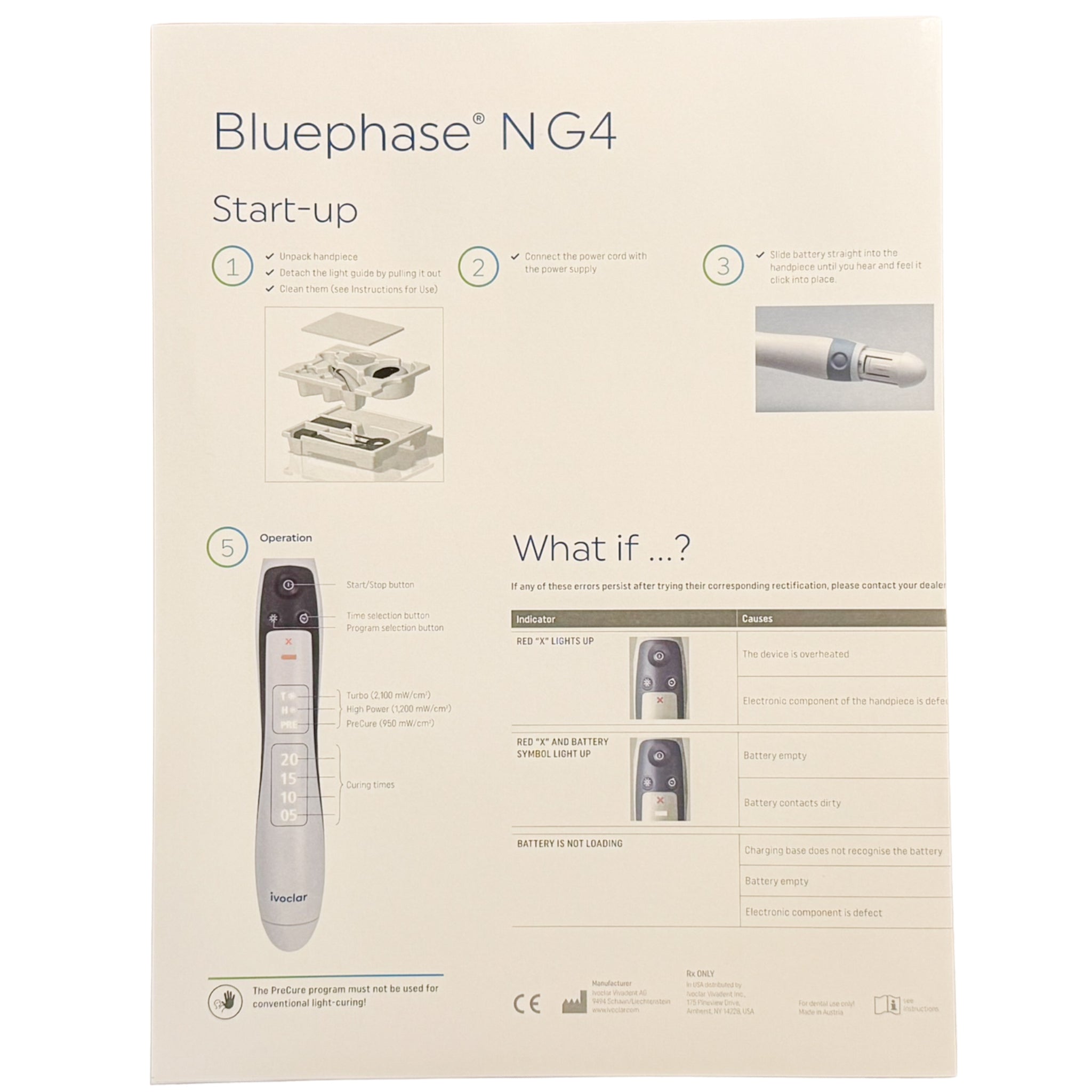 Lampara bluephase n g4 100-240v