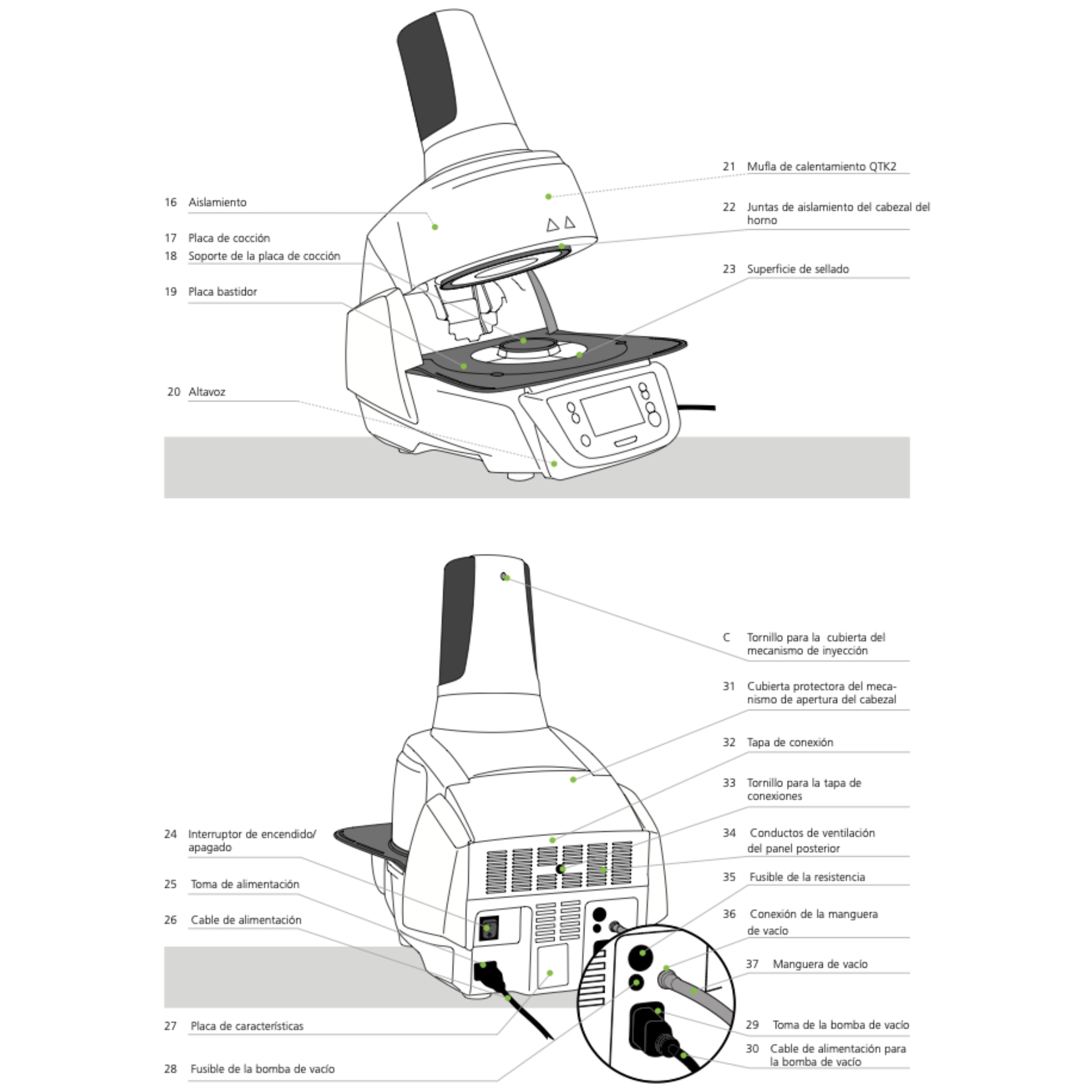 Programat EP 3010/G2 110-120V/50-60Hz + Bomba de vacio VP5 110-120V/50-60Hz