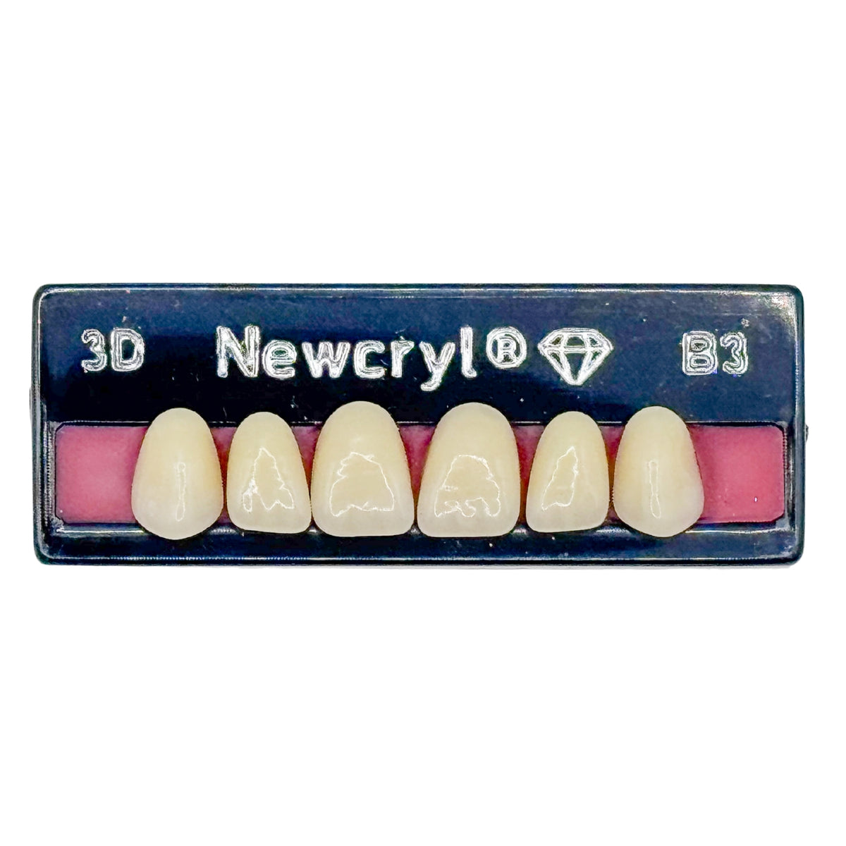 Dientes newcryl superior anterior moldes chicos y medianos