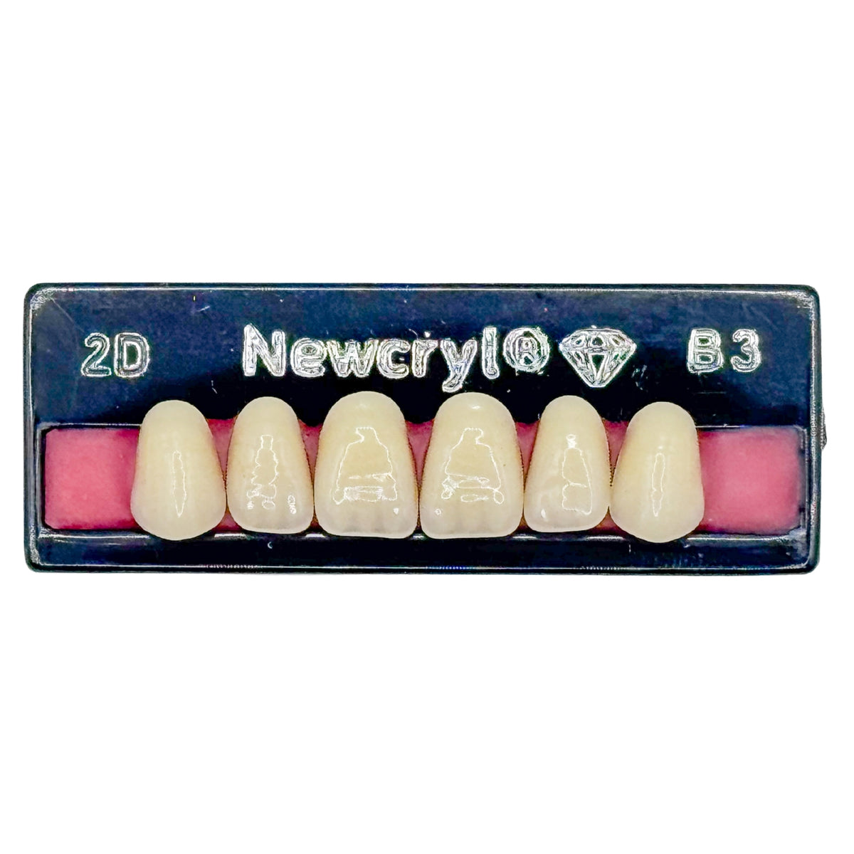 Dientes newcryl superior anterior moldes chicos y medianos