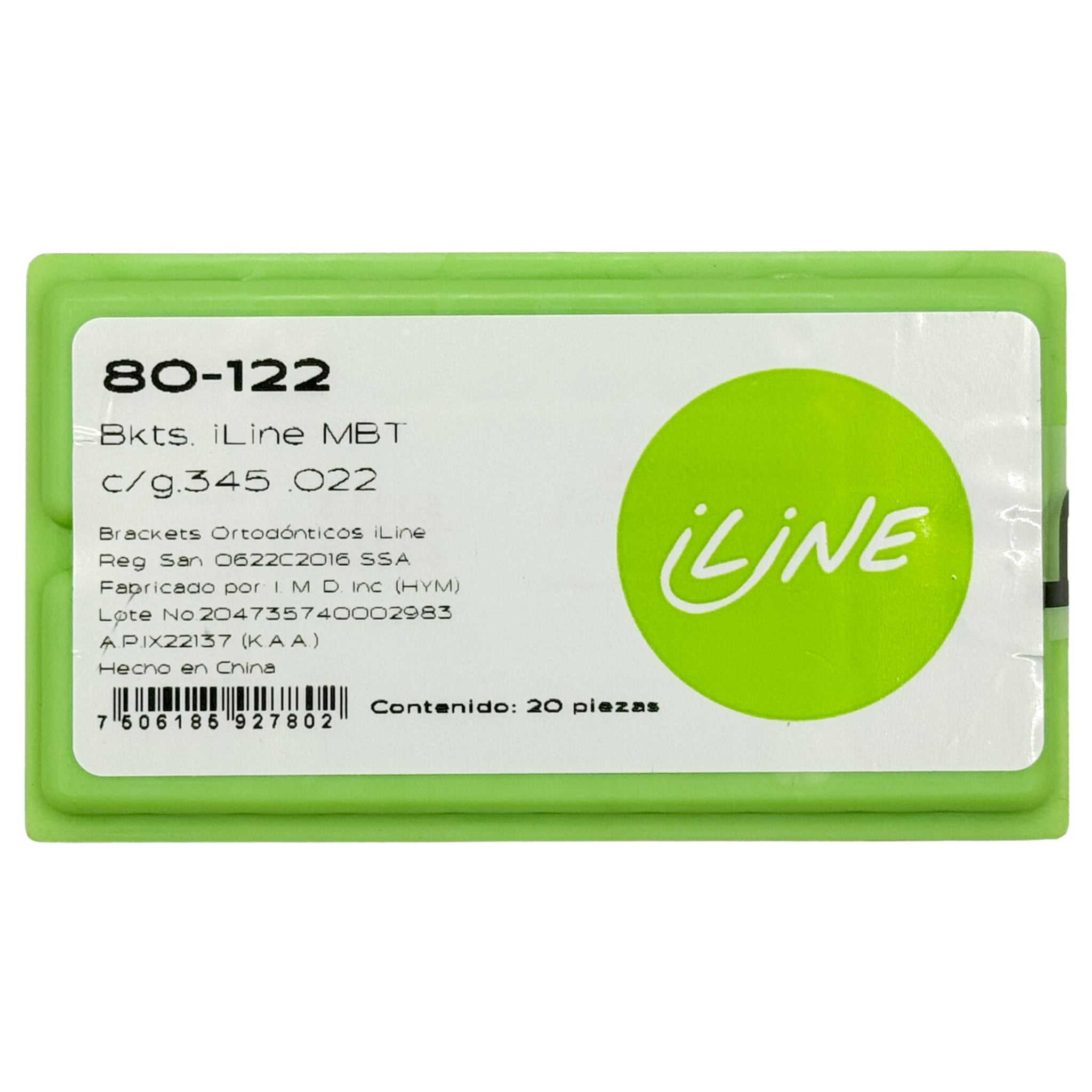 Juego de bkts. iLine MBT c/g.345 .022