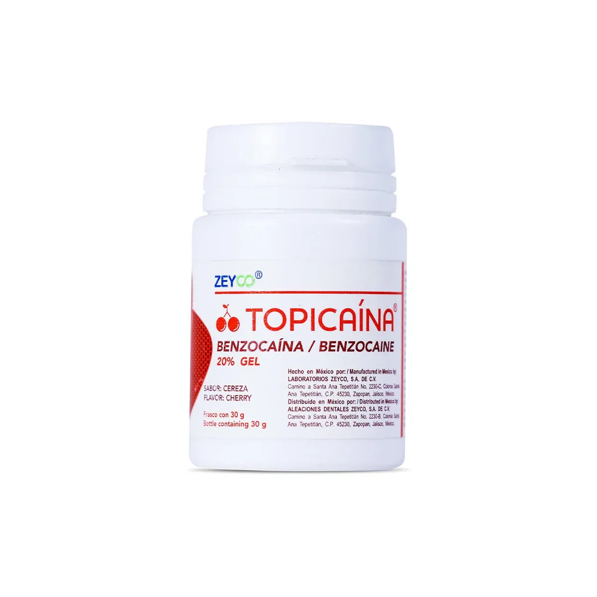Topicaina benzocaina 20% 30g