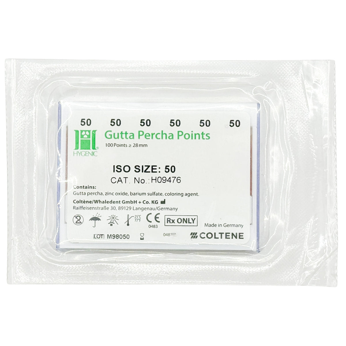 Puntas de gutapercha Hygenic Coltene