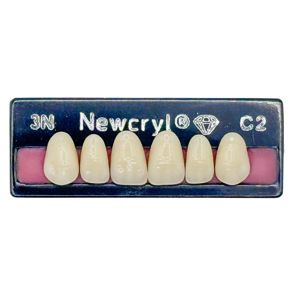 Dientes newcryl superior anterior moldes grandes