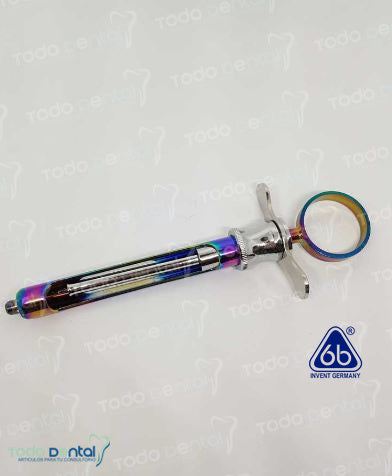 Jeringa carpule tornasol