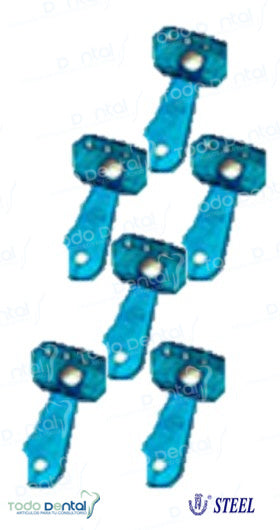 Cucharilla de 1/8 arcada autoclavable de plast.