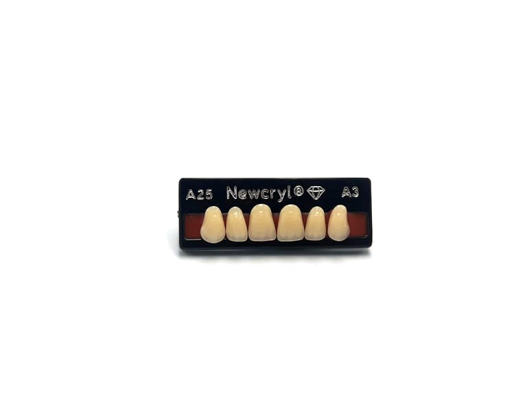 Dientes newcryl superior anterior moldes grandes