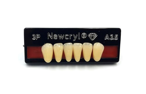 Dientes newcryl inferior anterior