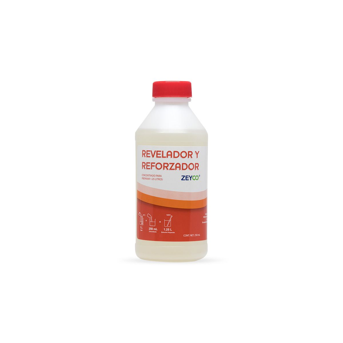 Revelador zeyco frasco — 250 ml — SKU 901 — foto 1