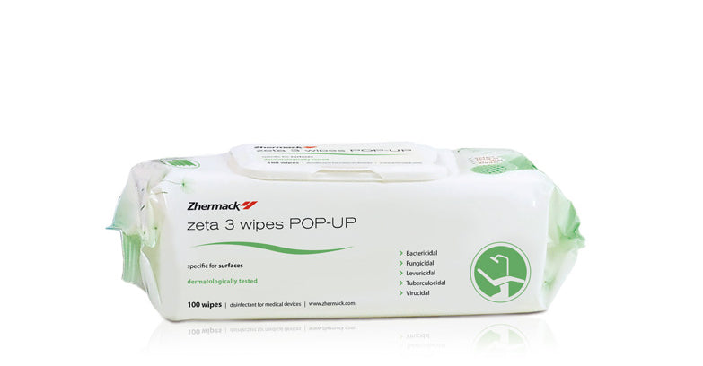 Refill zeta 3 wipes pop up 100 pz
