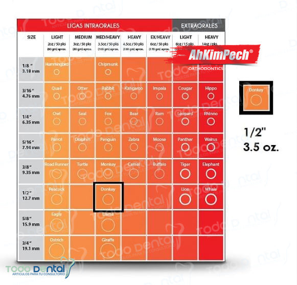 Liga donkey 3.5 oz 1/2
