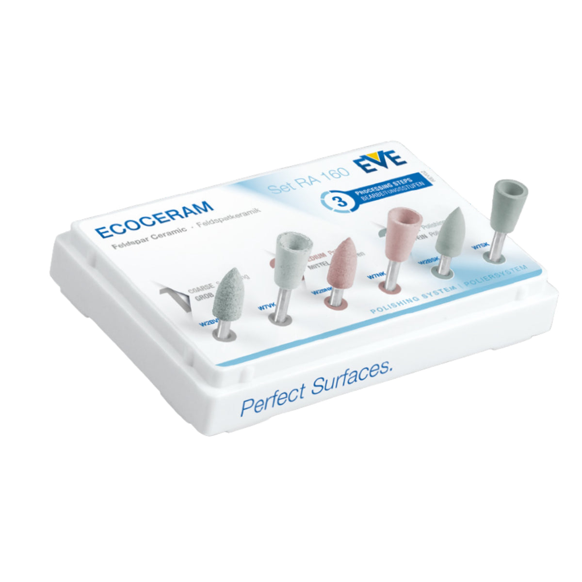 Ecoceram set para ceramica ra 160 c/6 pz p26d