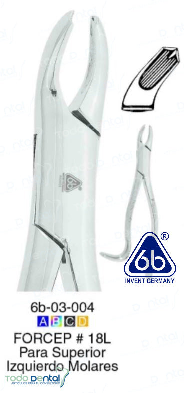 Forcep adulto 18l