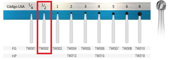 Fresa de carburo Ibident