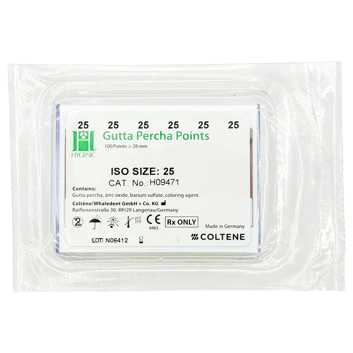 Puntas de gutapercha Hygenic Coltene