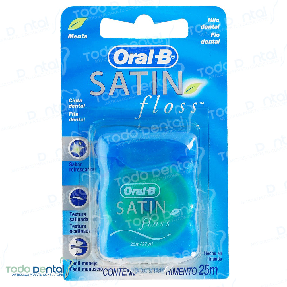 Hilo satin floss 25 mts oral-b