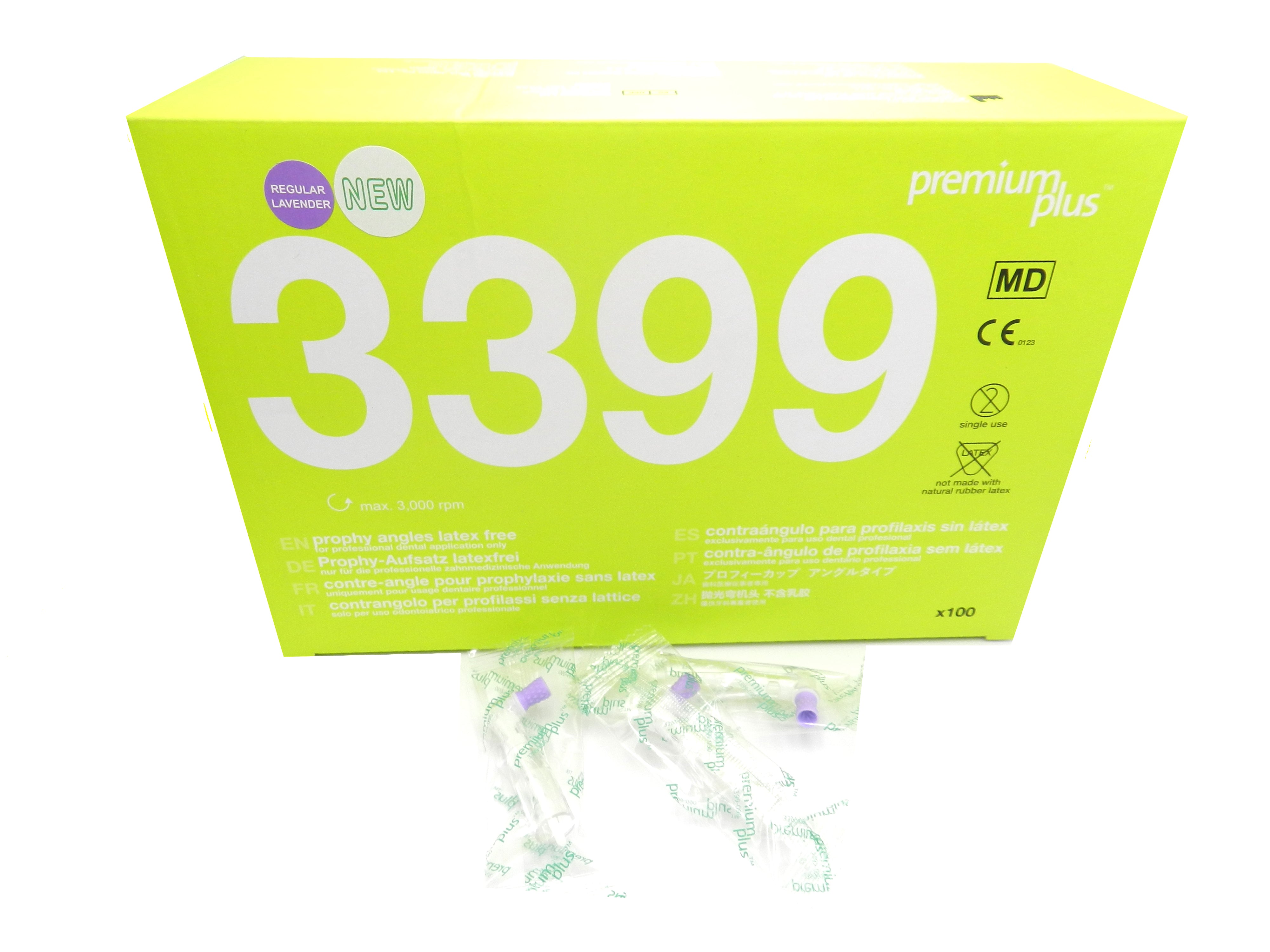 Contrangulo desechable lila c/1 pza (premium)