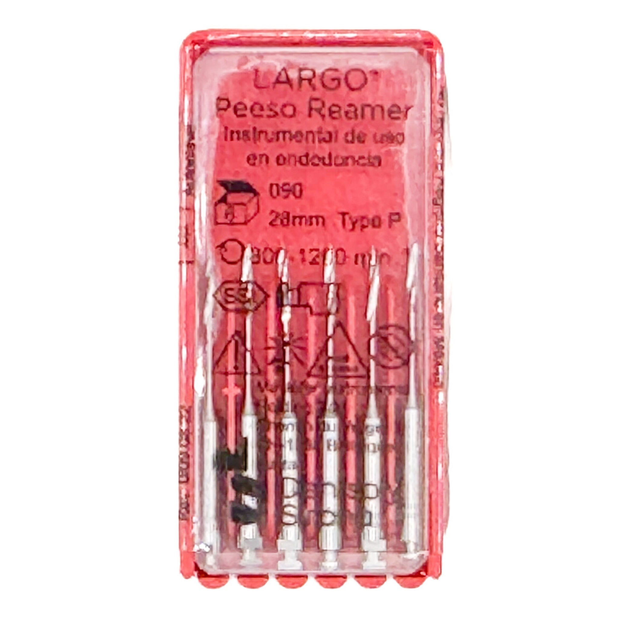 Largo peeso no. 2 (28 mm.) c/6 (dentsply)