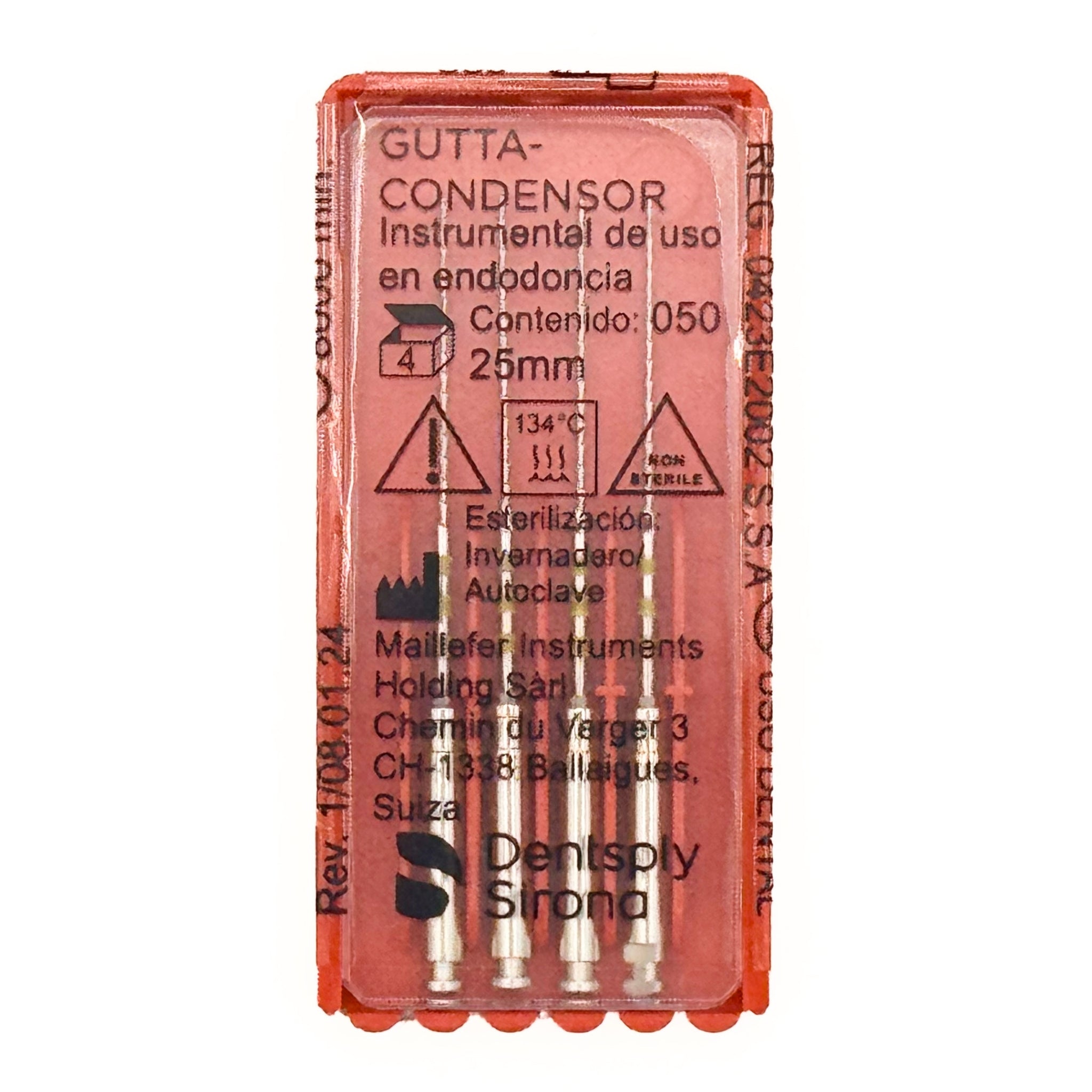Gutta-condensador no. 50 (21mm.) c/4