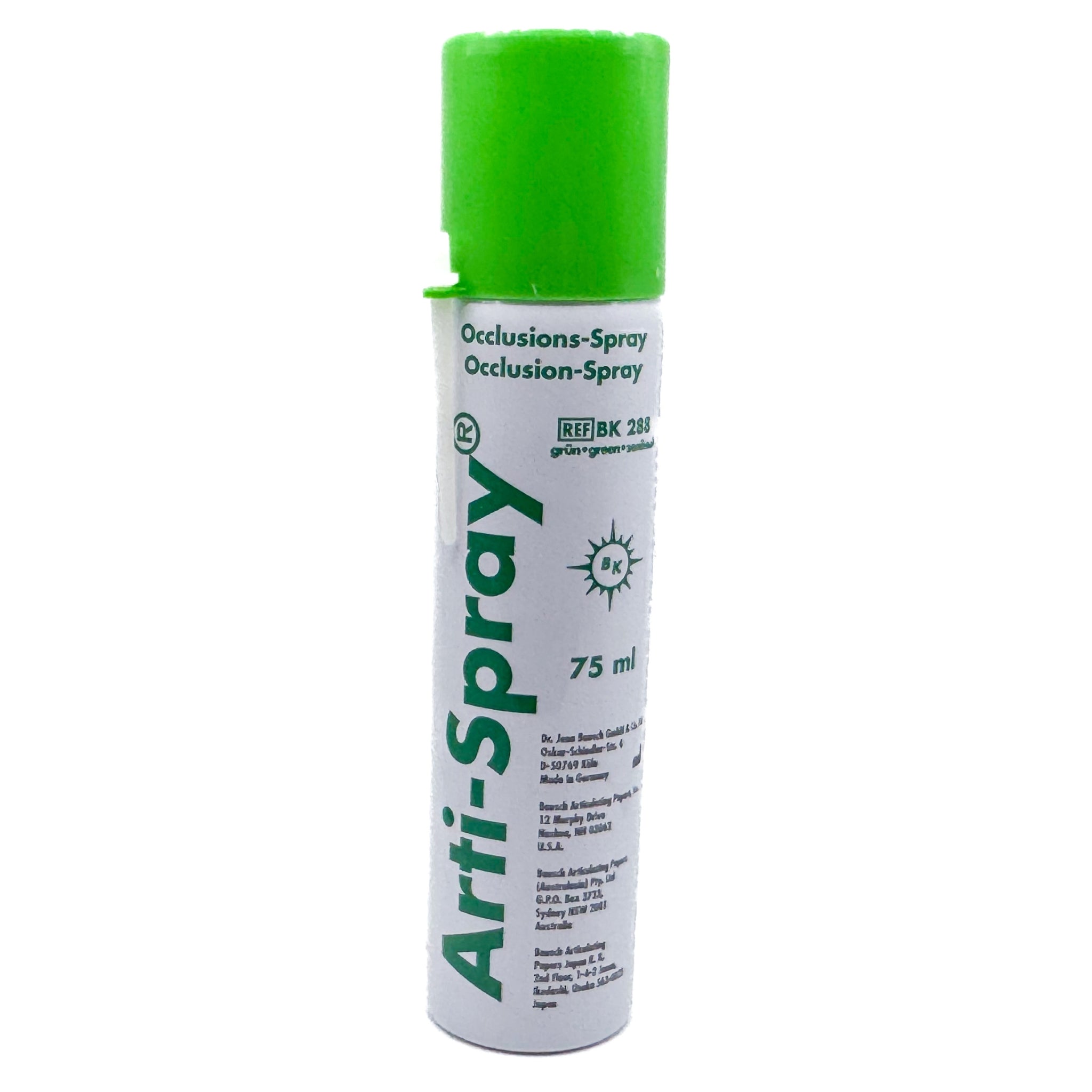 Spray para marcar punto arti-spray bausch verde