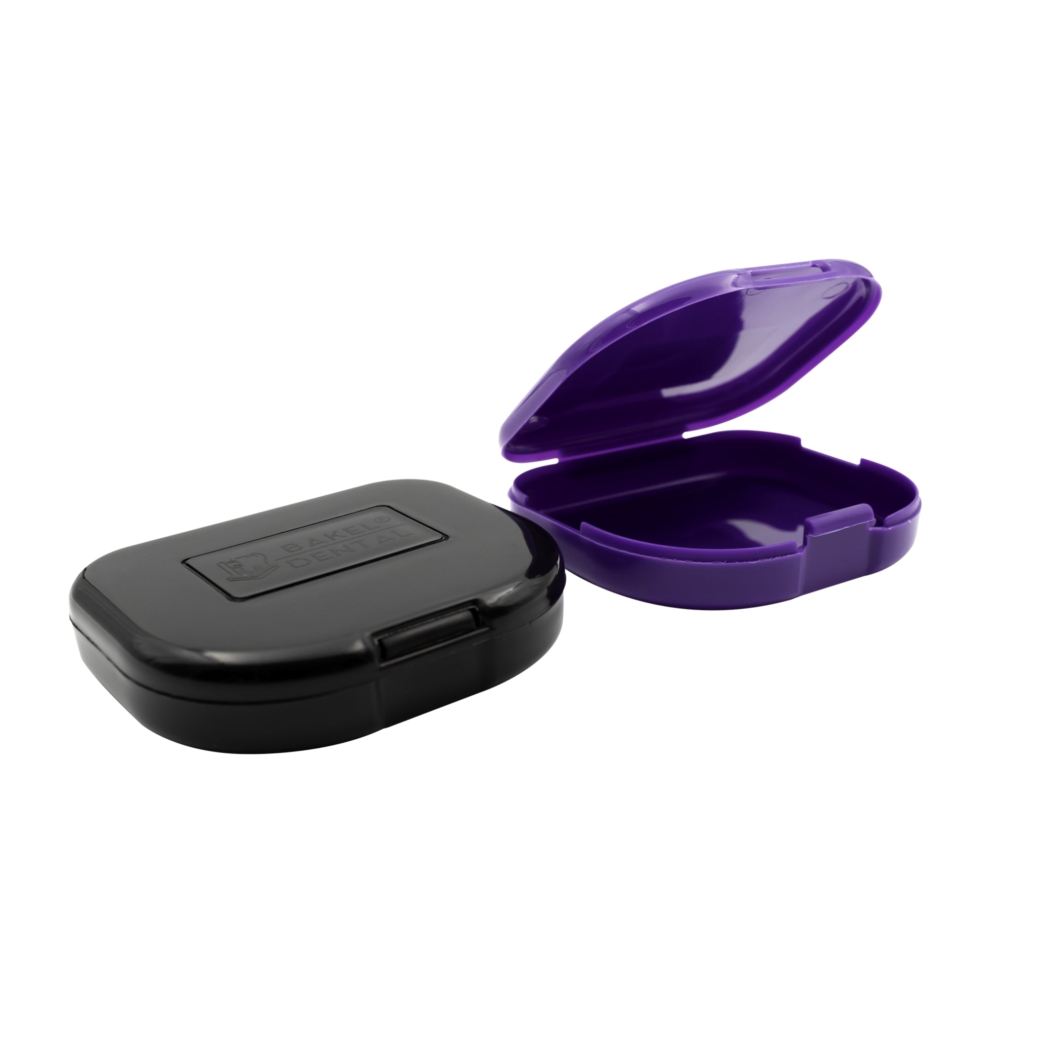 Caja guarda p/ortodoncia (cuadrada delgada paq. Con 40 pzas)