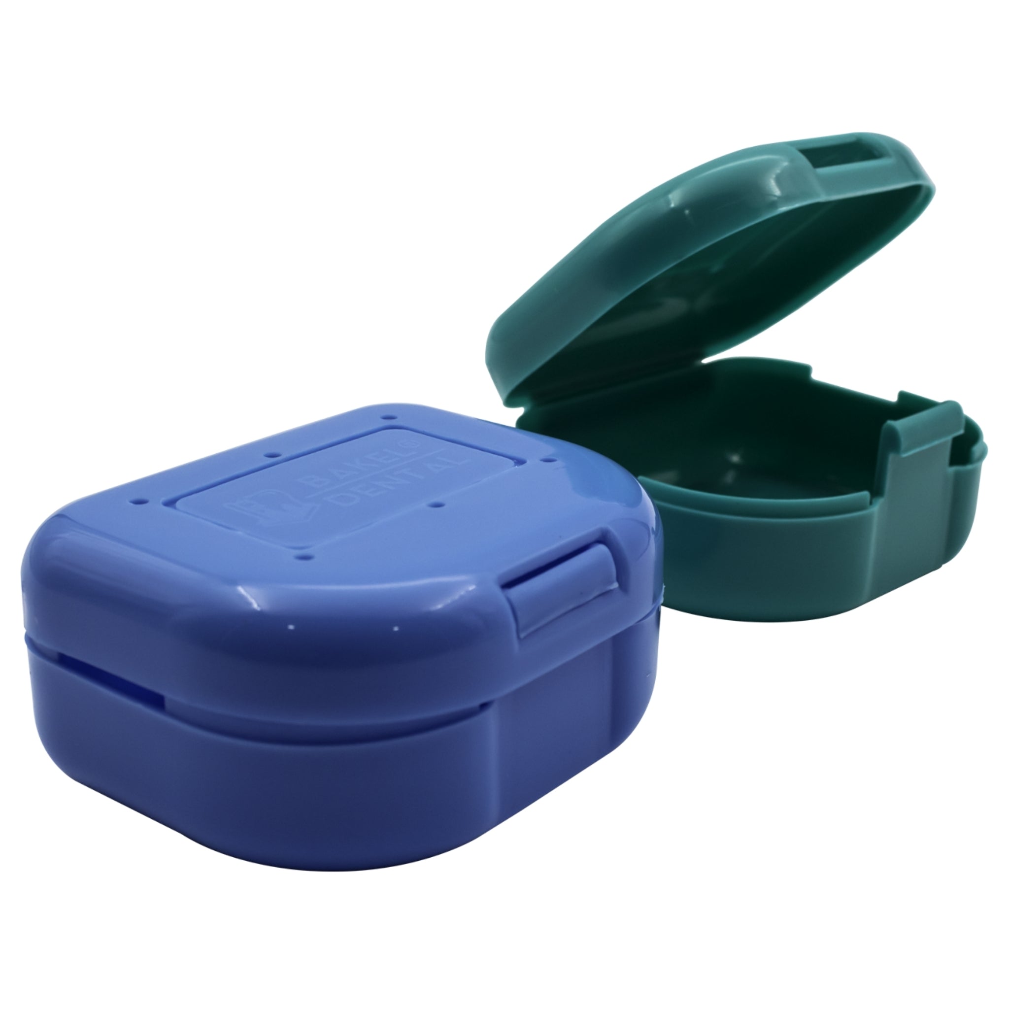 Caja guarda p/ortodoncia cuadrada alta (30 piezas)