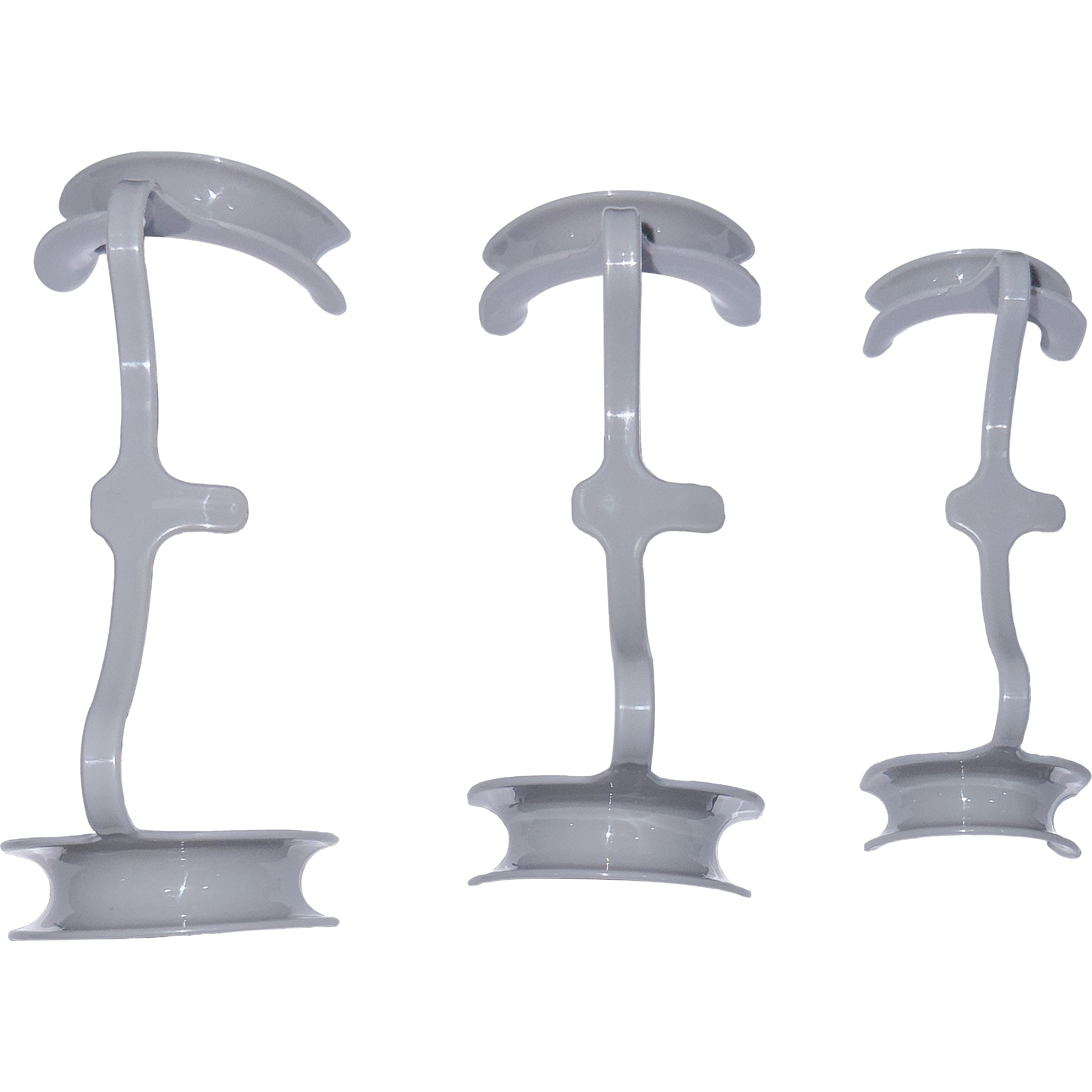 Retractor de carrillo doble (chico-med-gde) 3 pzas.